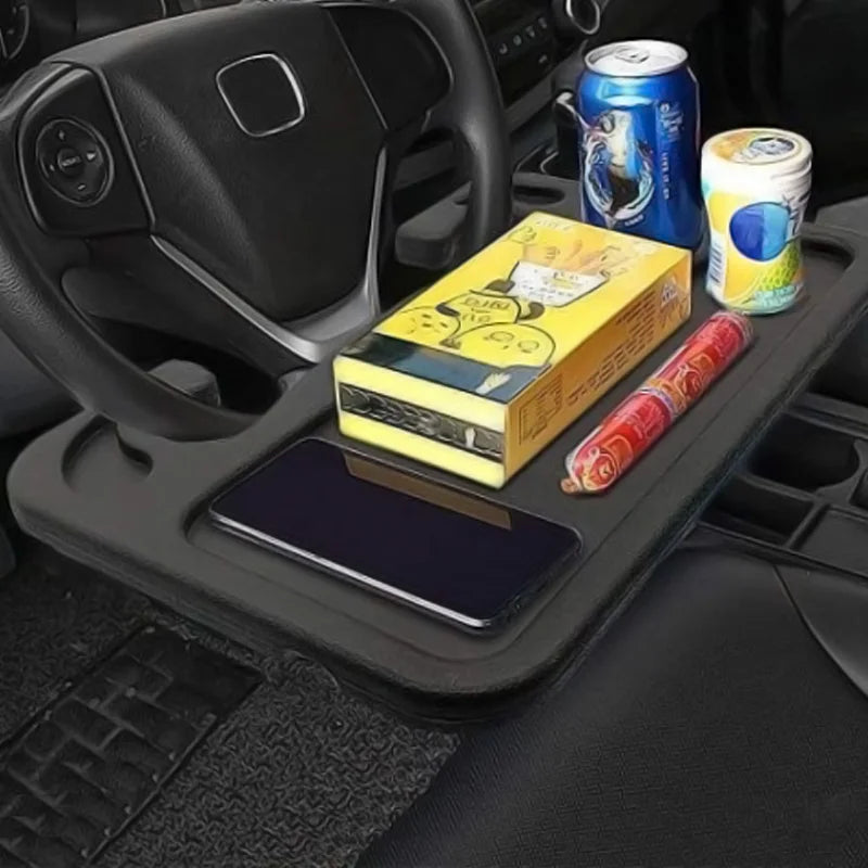 Versatile Portable Car Laptop Desk Mount - Ideal for Dining and Working on the Go