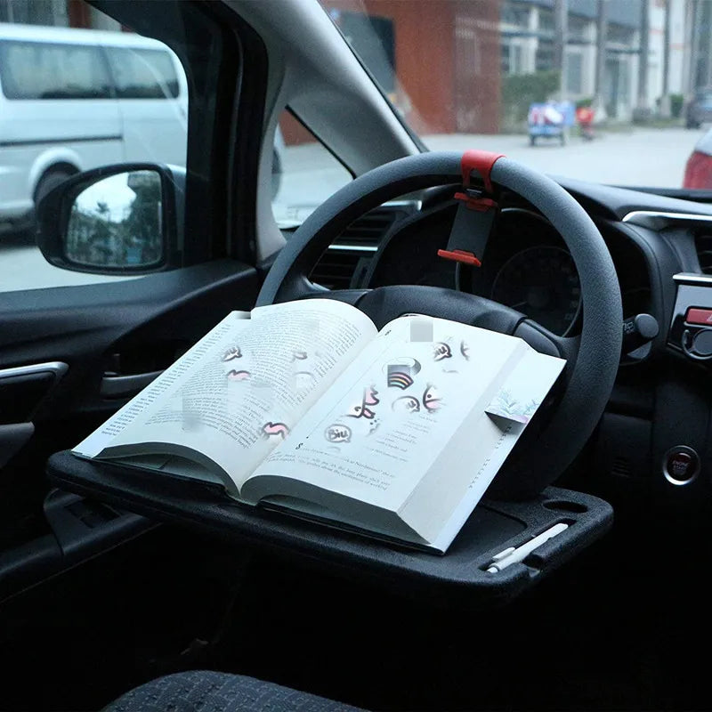 Versatile Portable Car Laptop Desk Mount - Ideal for Dining and Working on the Go